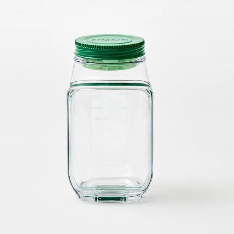 Portable All-in-One Salad Pod for home, Leak-Proof Reusable Bowl with Freshness Seal for Salads  & Oats