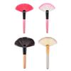 Fan Face Brush Dense and Soft Synthetic Fibers Powder Buffing Brushes For Seamless Makeup Cream Blending Brushes