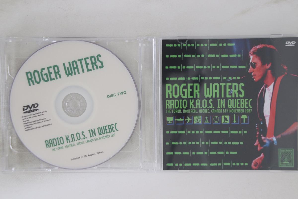 

DVD ROGER WATERS - Radio Kaos In Quebec NONE NOT ON LABEL Unknown Rock Used