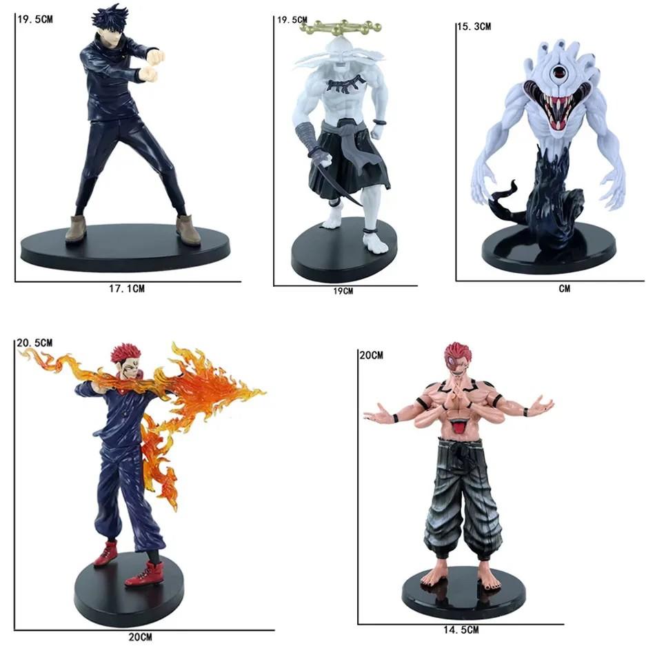 Anime Jujutsu Kaisen 6 styles Figure Itadori Yuji Figure Okkotsu Yuta Makora  Figure  PVC Model Doll Toys  Collection Gifts