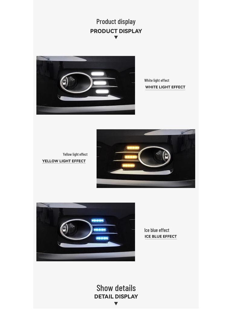 Volkswagen Tiguan Daytime Running Lights for 2010-2012 Models