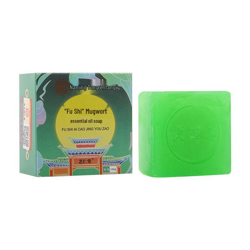 Nanjing Tong Ren Tang Mugwort Essential Oil Facial & Bath Soap