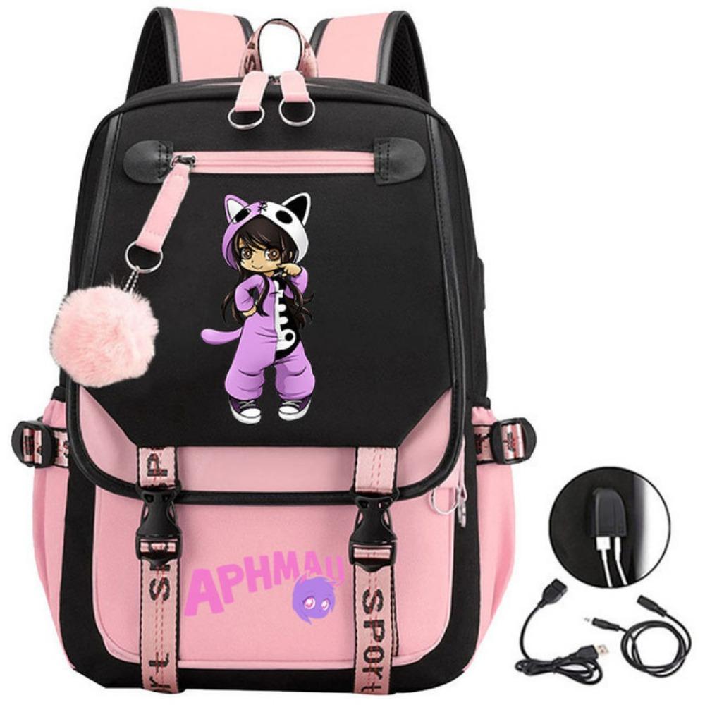 Harajuku Simple and Versatile Junior High School Student Schoolbag Female Lightweight Large-capacity Junior High School Student Backpack