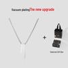 Titanium Steel Men's High-End Pendant Necklace - Trendy, Versatile Chain Accessory