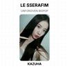 LE SSERAFIM UNFORGIVEN BIGPOP Official Photocard