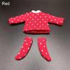 Dolls for 1/11 OB11 Doll Doll Cotton T-shirt DIY Doll Clothes Doll T-shirt Socks Cotton Dot Blouse