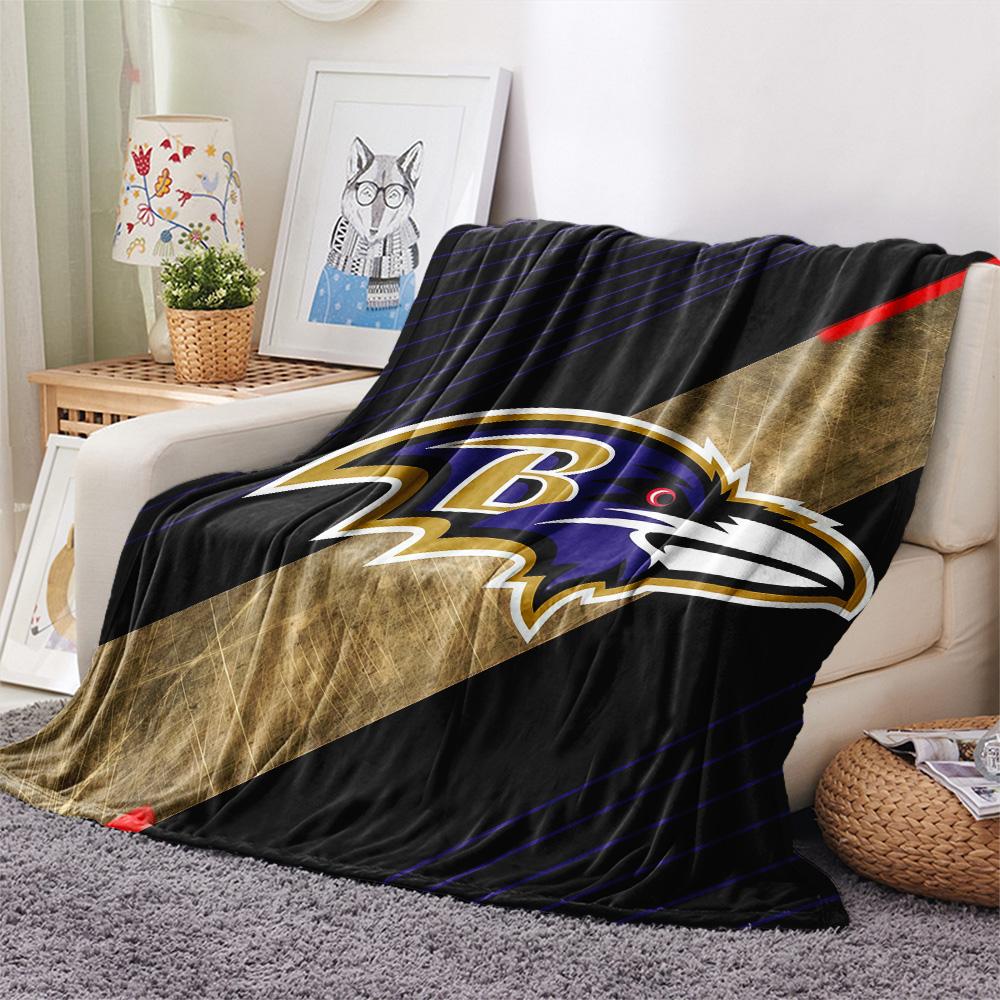 Baltimore Ravens2 Flannel Blanket, High quality Comfortable for All Seasons, Home Decor, Warmth and Comfort