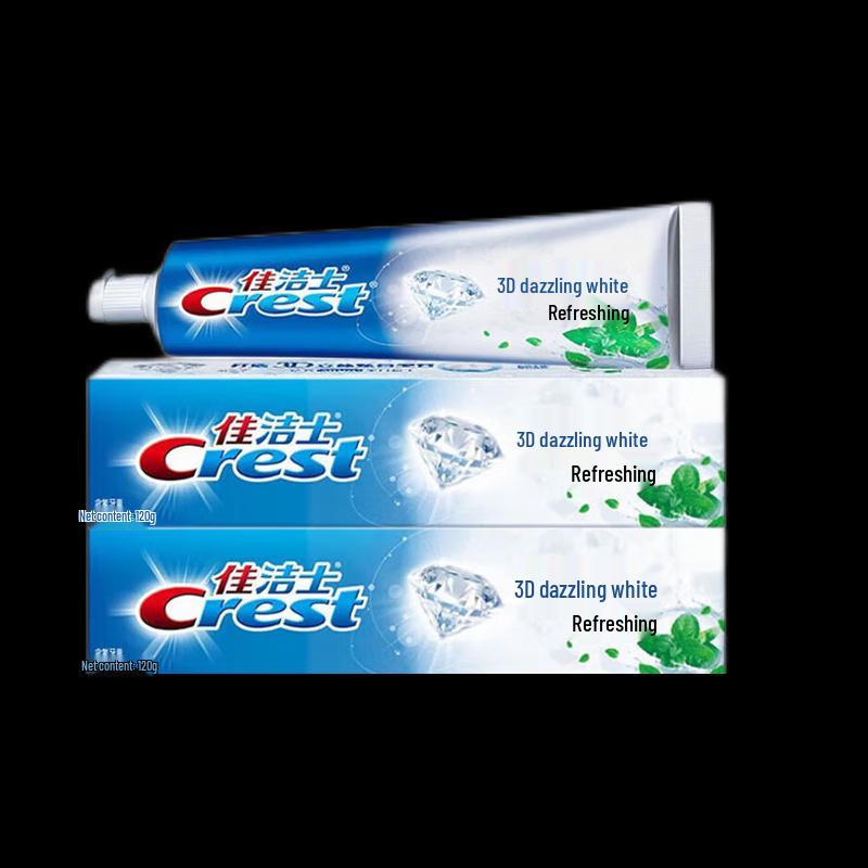

Crest 3D White Fresh Mint Toothpaste Twin Pack