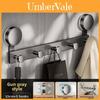 Suction Cup Door Hook Organizer With Strong Adhesive For Home Storage And Hanging Clothes