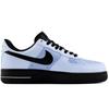 Nike Air Force 1 Abrasion Resistant Height Increasing Low Top Skateboard Shoes Unisex Blue Black CW2288-001(Team975-)