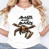 Amaze Amaze Amaze TShirt Project Hail Mary Rocky Shirt Book Lovers Gift Tee SciFi Reader Men Women Fashion Casual Cotton Tops