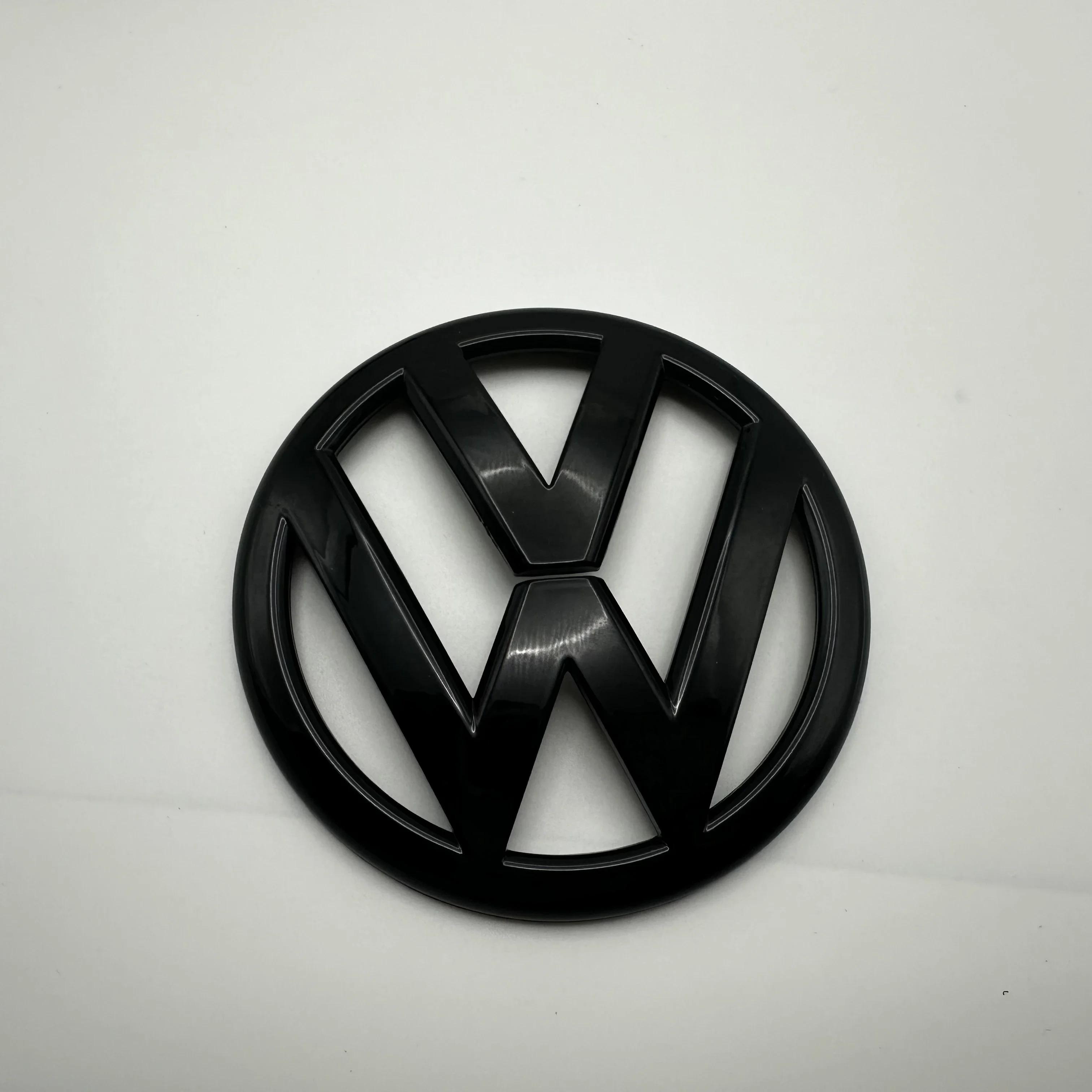 

VW GTI GOLF 2026 Hot For VW VOLKSWAGEN Gloss Black Replacement 135mm Front Grill emblem or 110mm Rear Trunk Lid Car badge for vo