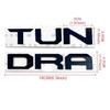 Black Front Grille ert Letter For -2025 Tundra SR5 Limited Bumper Emblem