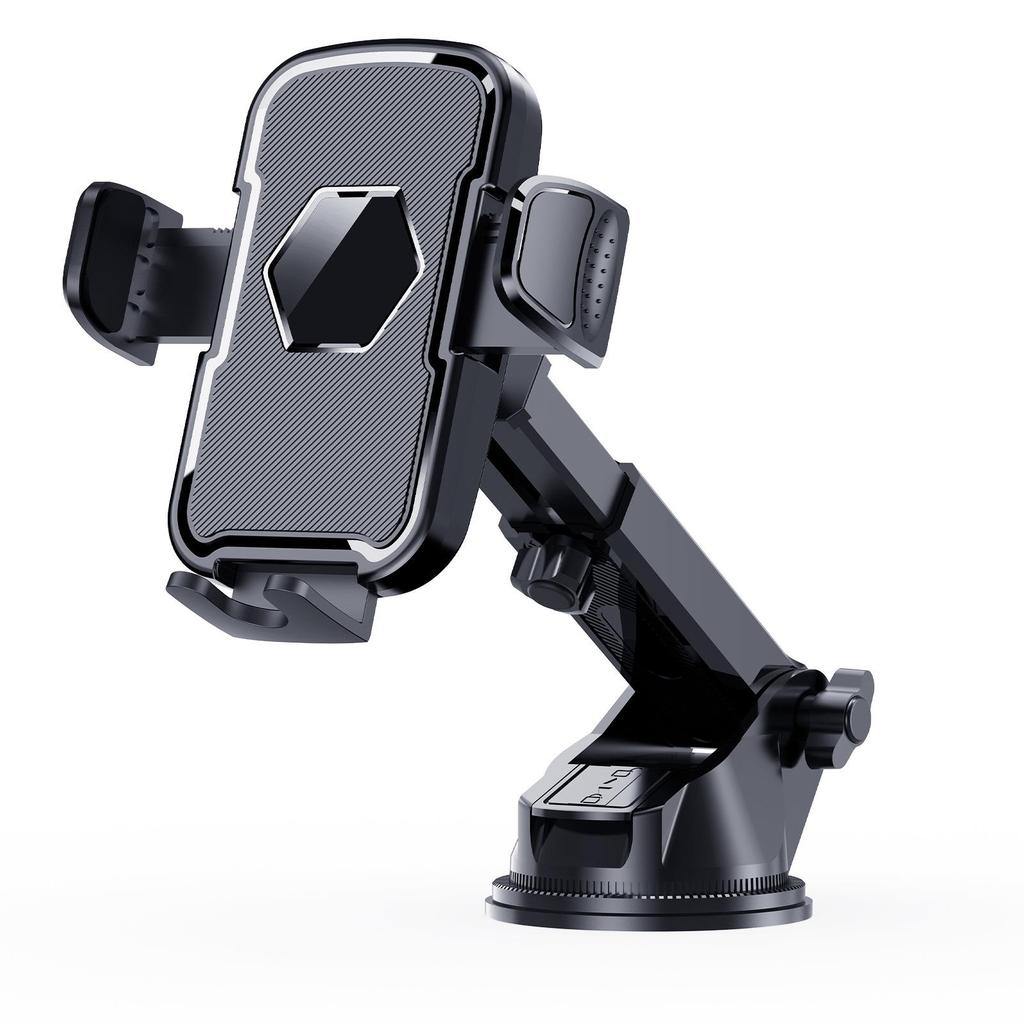 Universal 360° Rotating Car Phone Holder with Anti-Shake Suction Cup