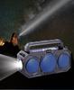 Solar Wireless Bluetooth Speaker Flashlight FM Radio TF USB MP3 Music Player