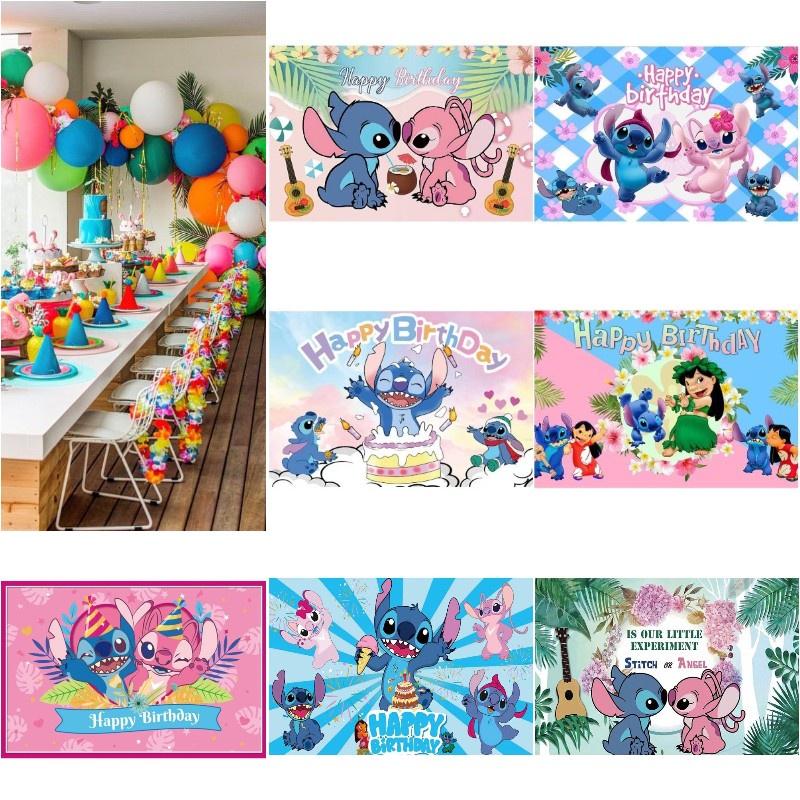Lovely Lilo Stitch Party Studio Decors Background For Birthday Celebrations!