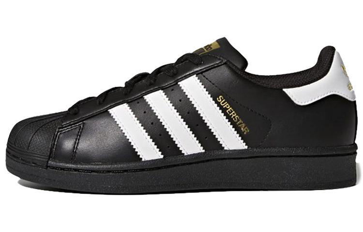 Adidas Originals SUPERSTAR Foundation Abrasion Resistant Abrasion Resistant Low top Kids  Skateboarding Shoes B23642 40