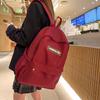 Letter Backpack Women's Lightweight Backpack Student Small Schoolbag