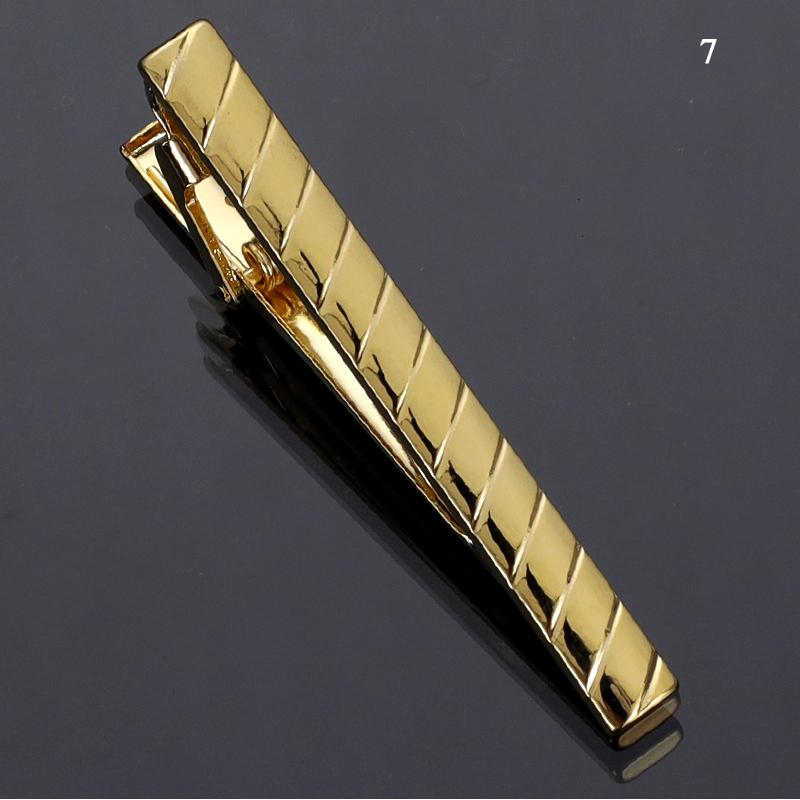 New Fashion Men'S Tie Clips Metal Necktie Daily Business Wedding Ceremony Tie Clip Pin Men Fashion Party Jewelry Accessories Gif