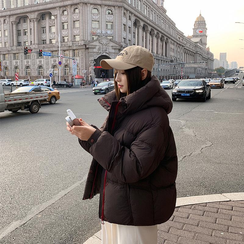 

Корейская свободная зимняя новая утолщенная куртка с хлопковой подкладкой XL