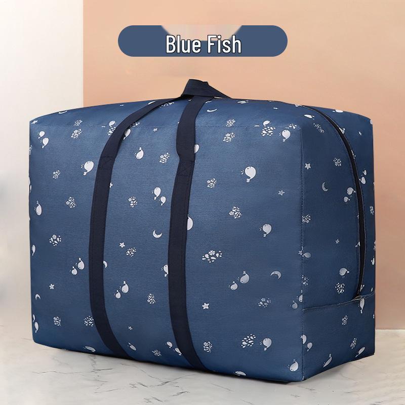 Oxford Cloth Zippered Storage and Moving Bag for Clothes and Quilts