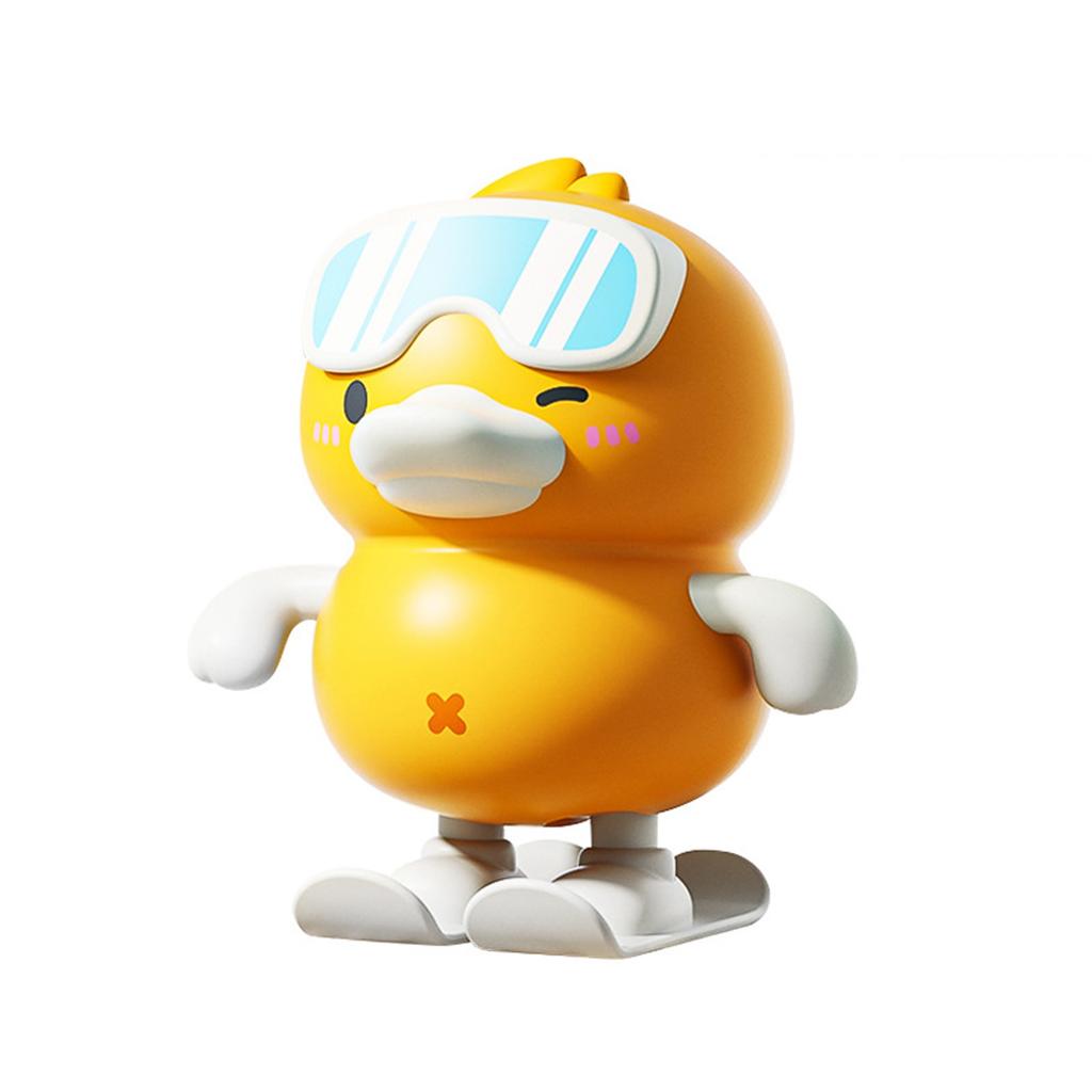 Cute Ski Jumping Small Animal Cartoon Desktop Ornaments Baby Small Gifts Children's Toys