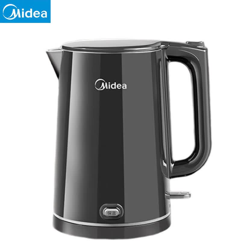 Midea 1.5L 316L Stainless Steel Electric Kettle CN plug (adapter included)