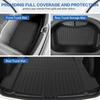For Tesla Model 3 2025 Highland Floor Mats Cargo Liner Waterproof Anti-slip Trunk Mat TPE Pads Model 3 2025 Highland Accessories