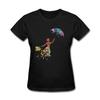 JuDian Mary Poppins Art Design T Shirt For Women