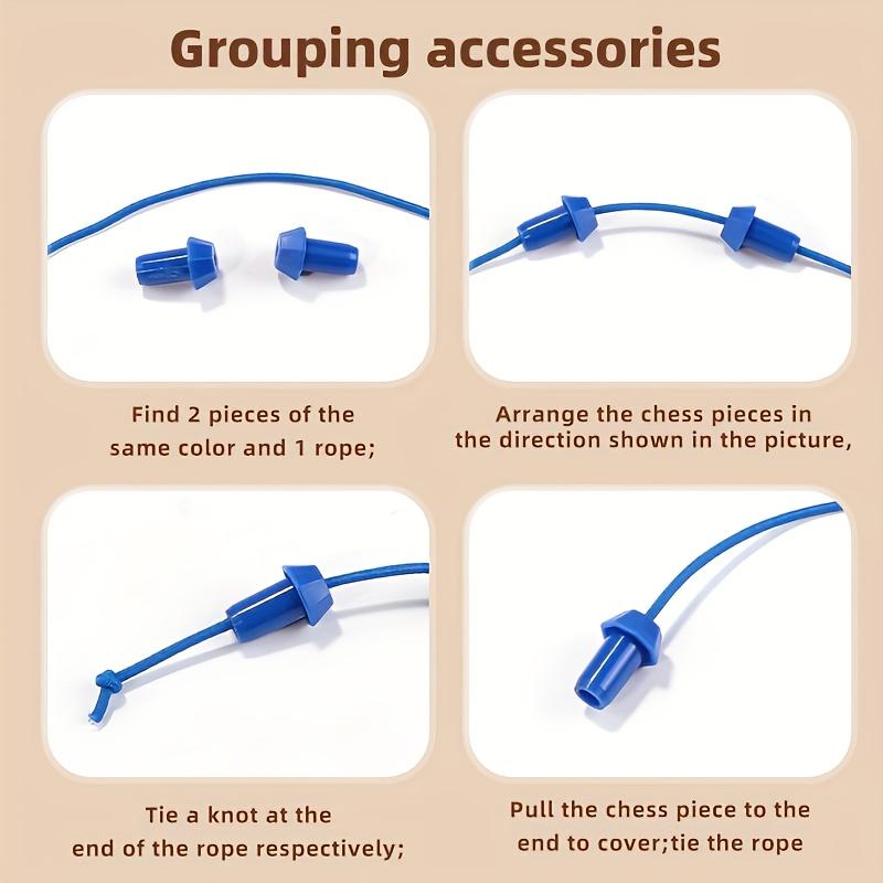 O "Desafio de Desemaranhar Cordas" É Um Jogo de Tabuleiro Baseado em Lógica Projetado para Crianças, Voltado Para Aumentar o Foco e Perfeito Para Atividades em Família.