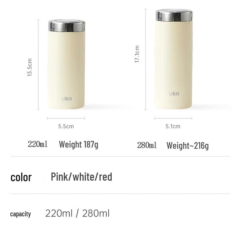 UKA Mini Portable Insulated Water Bottle
