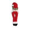 Holiday Christmas Decoration Buckle Man & Snowman Shape Velcro Curtain Buckle for Home Christmas Window Curtain Fixing Decorative Use