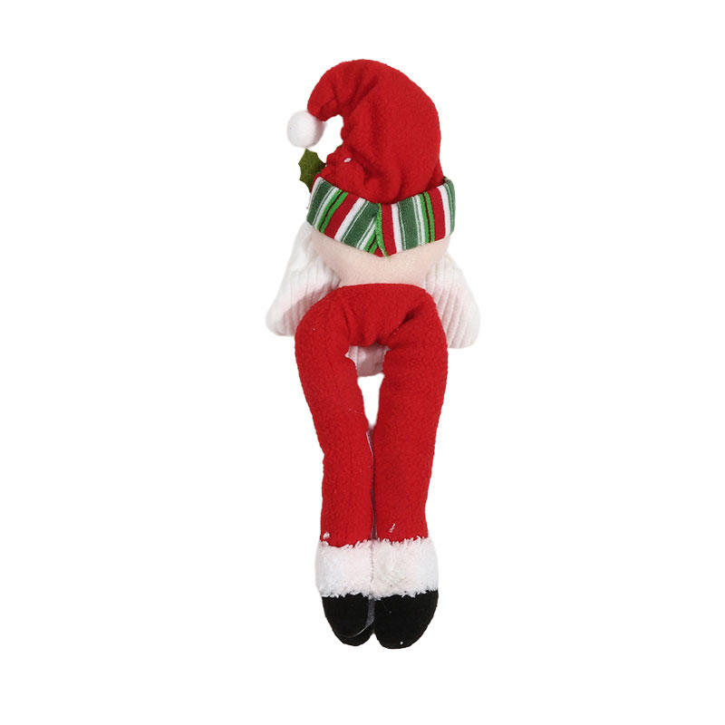 Holiday Christmas Decoration Buckle Man & Snowman Shape Velcro Curtain Buckle for Home Christmas Window Curtain Fixing Decorative Use