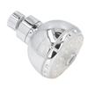 G1/2 Male Thread Shower Head Temperature Controlled 3 Color Changing Rainfall LED Fixed Shower Head