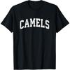 Camels Mascot Vintage Athletic Sports Name Design T-Shirt