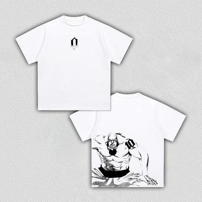 BLEACH Espada '0' Anime Printing T-shirt Men's Clothing Women's 2026 Summer New High Quality Cotton Short-sleeved T Shir