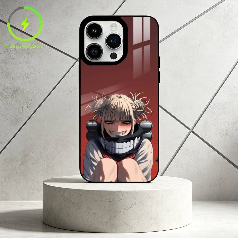A-Anime cool S- Toga himiko Phone Case For iPhone 17,16,15,14,13,12,Plus,Pro,Max For Magnetic Wireless Charge iPhone17Pro