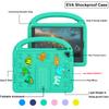 Kinder EVA Hülle für iPad 9.7 6. 5. Gen 9,7 Zoll A1822 A1823 A1893 A1954 Niedliche Cartoon Buchstaben Stoßfeste Tablet-Abdeckung