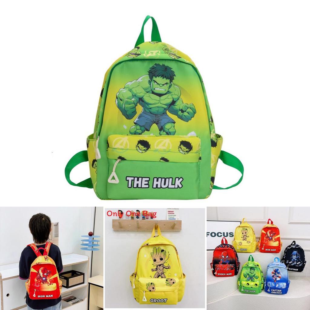 Childrens Cartoon Nylon School Backpack With Ergonomic Straps For Toddler Learning