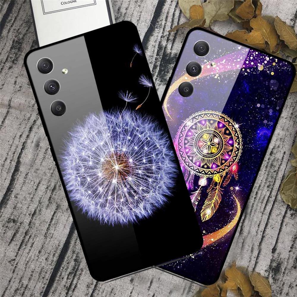 Чохол для телефону Samsung A35 5G - Персоналізоване кольорове загартоване скло, Захист від падінь.