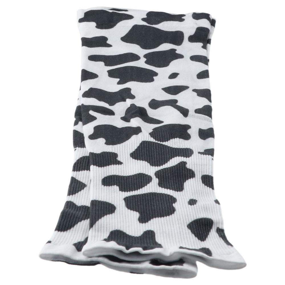 1Pair UV Resistant Sleeve Cover Cow Pattern Ice Sleeves Durable Ice Silk Sleeves  Outdoor