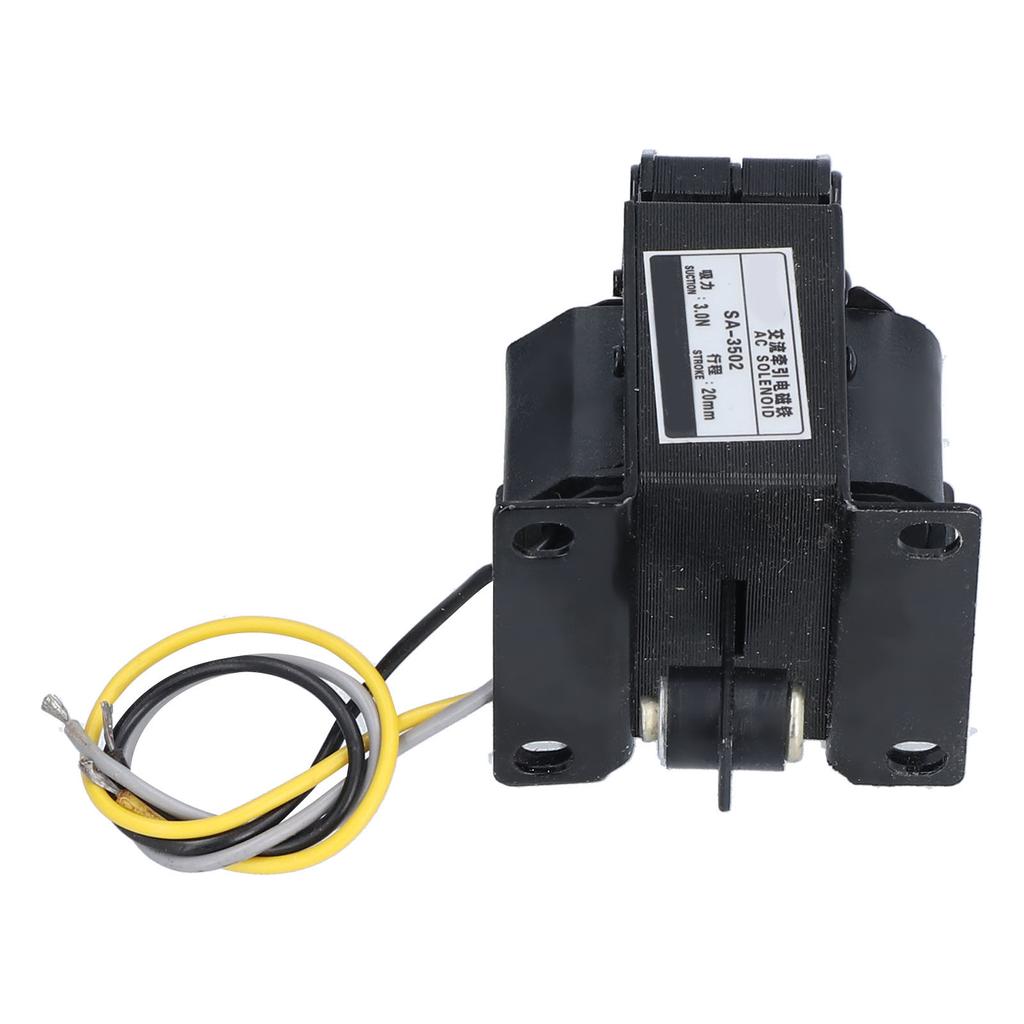 Solenoid Electromagnet Push Pull Type AC 220V Waterproof Heat DissipationTraction Magnet