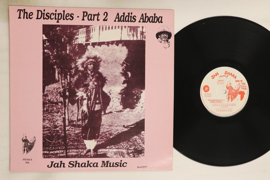 LP Record DISCIPLES - Part 2 - Addis Ababa SHAKA924 Jah Shaka Music 1992 UK Reggae, Ska & Dub Used