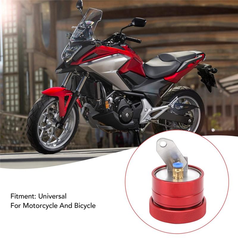 A03Z-Motorcycle Chain Oiler, Universal Motorcycle Chain Lubricator Rugged Chain Oiler System Chain Oiler Accessories красный