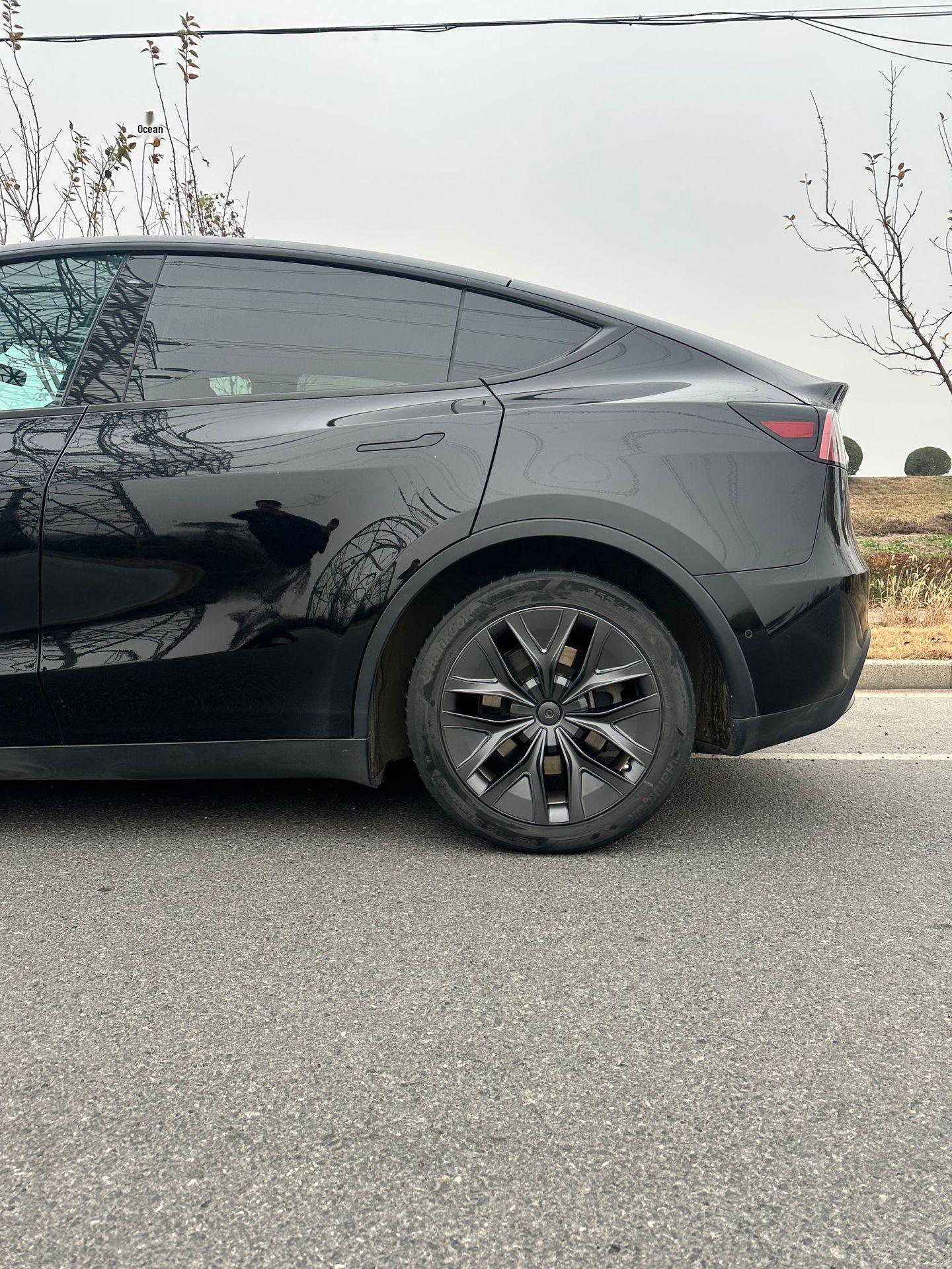 19-дюймовый декоративный колпак для колес Tesla Model Y (2021-2024 гг.) - Полная защита 19-inch