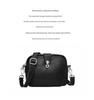 2024 New Fashion Women's Cowhide Lychee Grain Leather Crossbody Bag