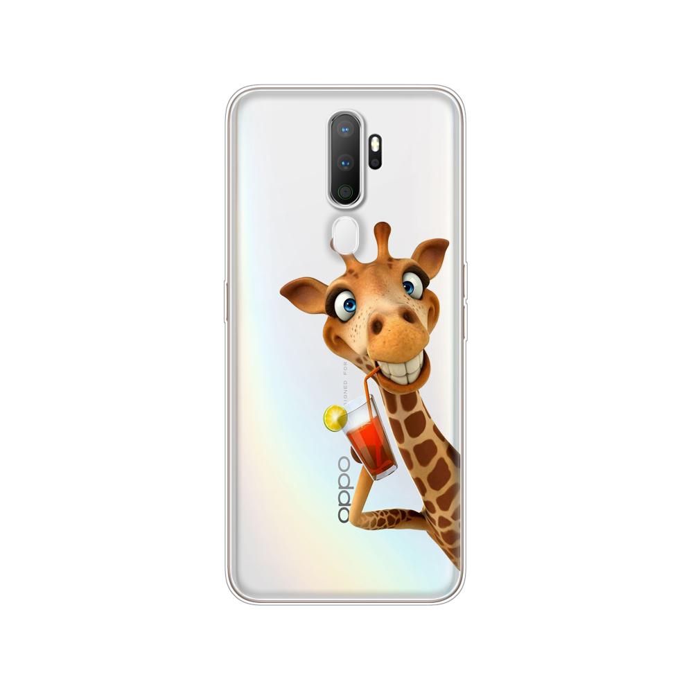 Pouzdro Pro Oppo A9 A5 2020 Pouzdro Měkké TPU Kryt na Zadní Stranu Telefonu Pro OPPOA9 OPPOA5 Coque Silikonové Pouzdro 6.5" Kůže nárazuvzdorná roztomilá