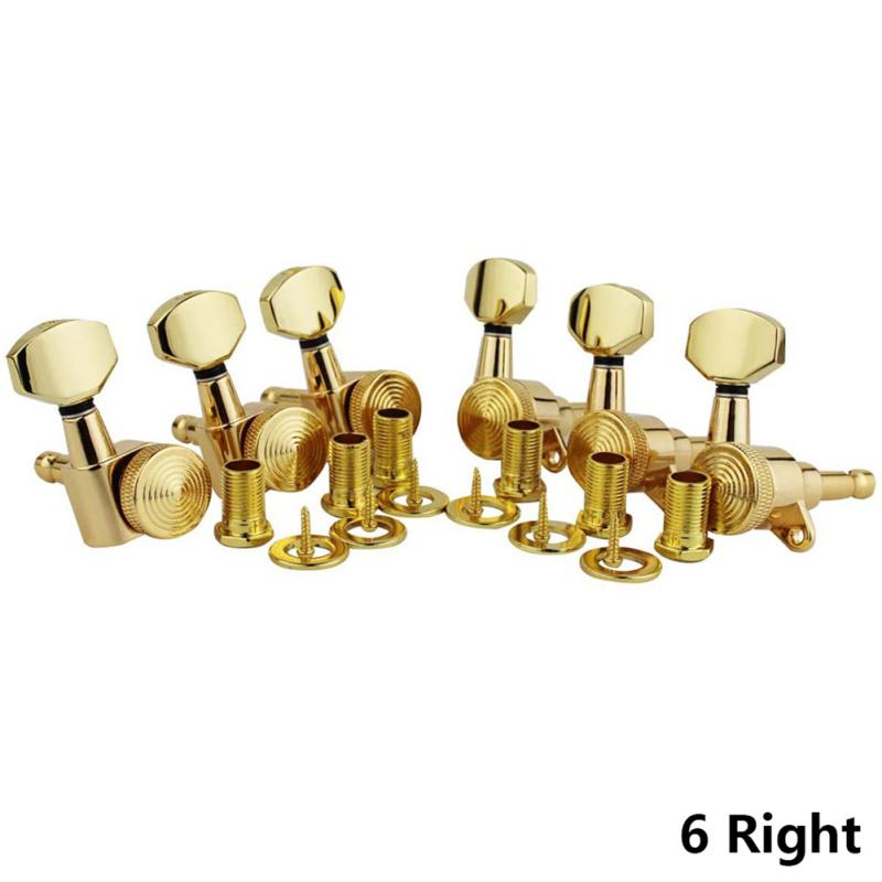 Guitar  Locking  Tuners, 1:18 Ratio Lock String Tuning Key Pegs Machine Heads, Replacement For Lp Sg