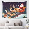 Christmas Tree Winter Santa Claus Wall Hanging Tapestry Christmas Wall Hanging Tree Wall Hanging Gorgeous Christmas Tree Fireplace Gifts