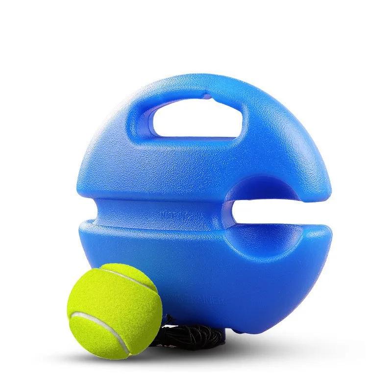 Professional Tennis Training Aids Bases With Elastic Rope Ball Practice Self-Duty Rebound Tennis Trainer Tennis Practice Tool